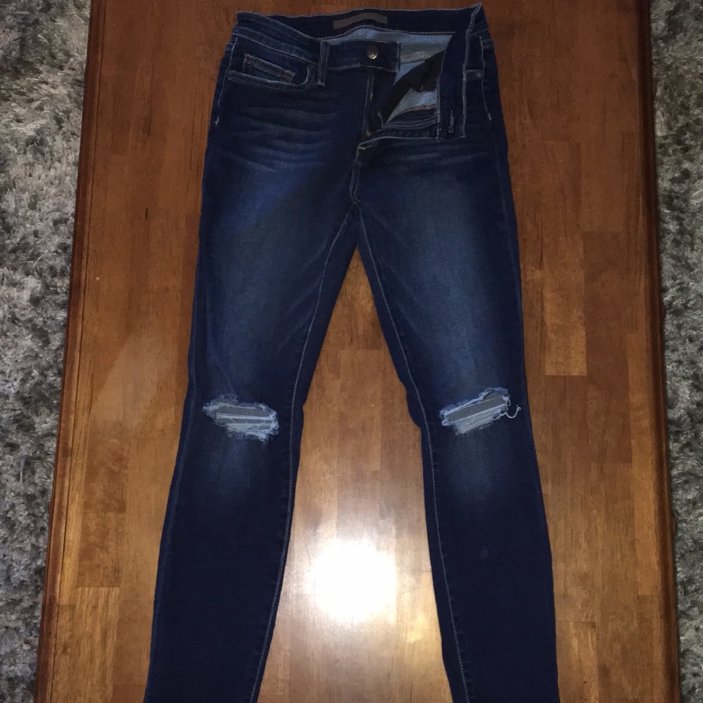 Joe’s Distressed Knee Jeans